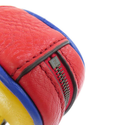 Fendi Logo Accessory Pouch Leather Women