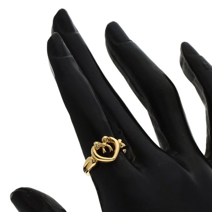 Tiffany & Co Tiffany & Co Ribbon Heart Ring - Ring 18K Yellow Gold Ladies