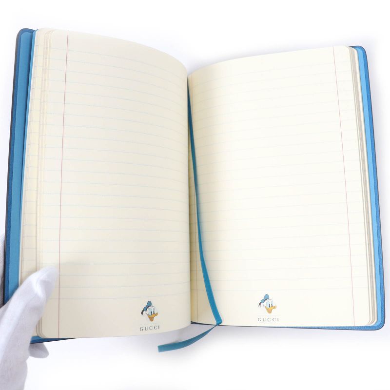 Gucci×disney Gucci×disney GG Supreme Donald Duck Notebook Paper Stationery