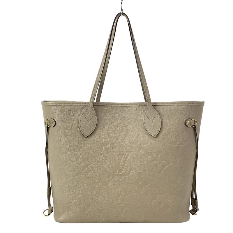 Louis Vuitton Tote Bag Monogram Empreinte Neverfull MM M45686 Tortolaire