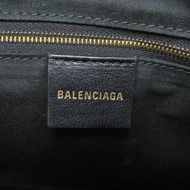 Balenciaga 702701 Logo Shoulder Bag PVC Women