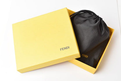 Fendi Card Case Coin Case FF Zucca Black