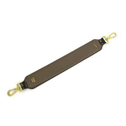 Fendi Strap Mini Shoulder Strap Brown Black Cuff Leather 8av105