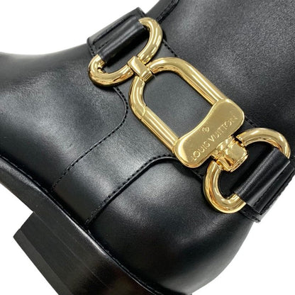 Unused Louis Vuitton Waist Side Line Boots Short Boots Ankle Boots Chain
