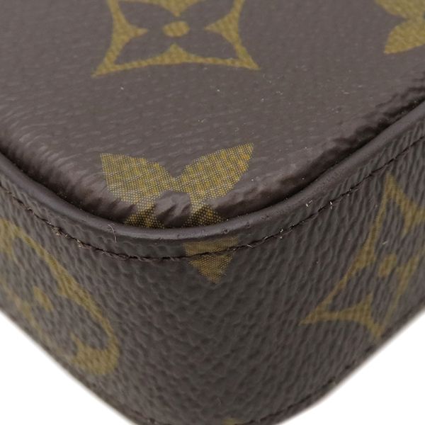 Louis Vuitton Chain Wallet Pochette Felicie Monogram Canvas Monogram Gold
