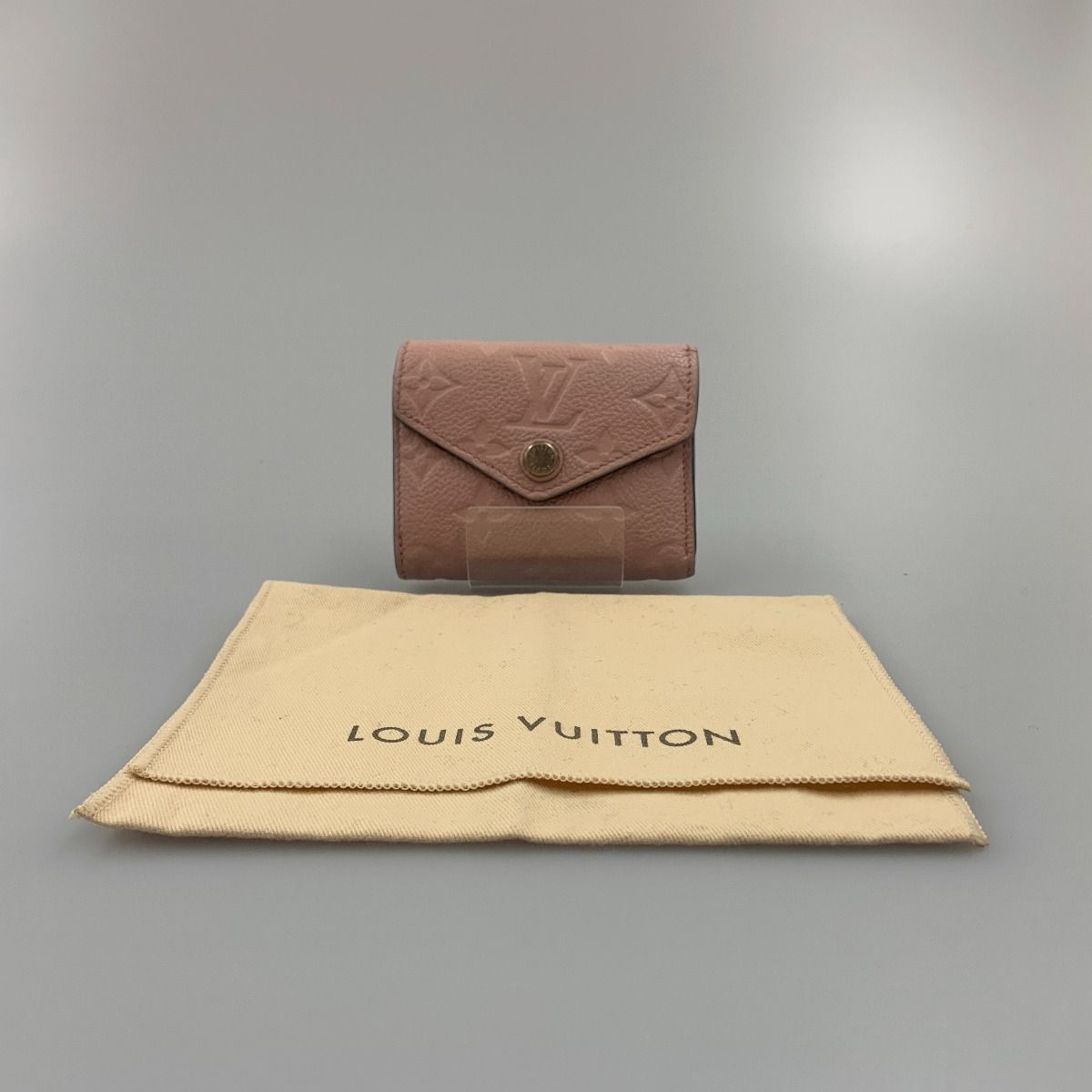 Louis Vuitton Monogram Empreinte Portefeuille Zoe Trifold Short Wallet M62936