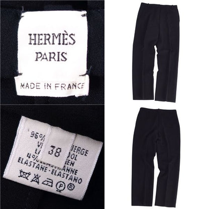 Hermes Pants Long Pants Wool Bottoms Women