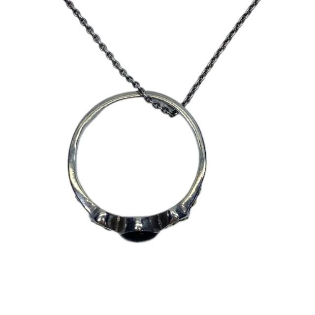 Saint Laurent Necklace Pendant Accessory Ring Necklace Heart Accessory Metal