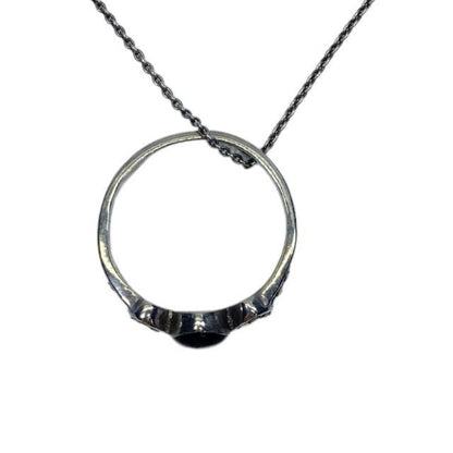 Saint Laurent Necklace Pendant Accessory Ring Necklace Heart Accessory Metal