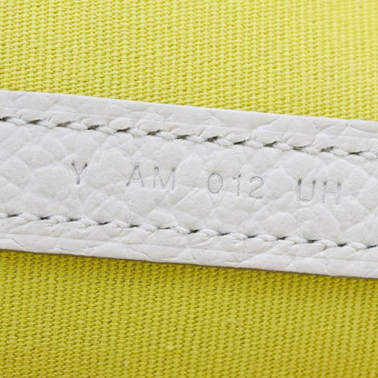 Hermes Garden Party TPM Toile Officier X Country Lime/cles Y Ladies Handbag