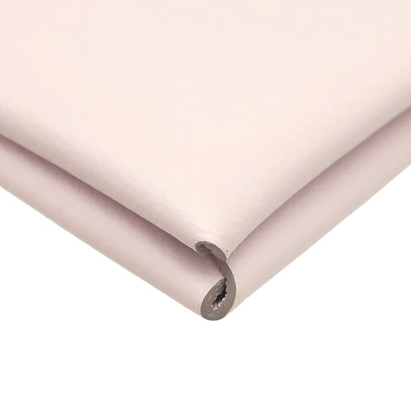 Hermes Card Case Calvi Evercolor Mauve Pale Silver Hardware U Engraved [box