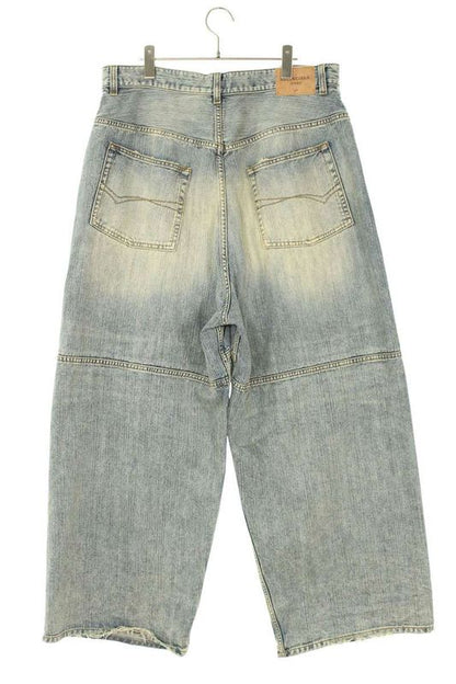 Balenciaga 25SS 814161 Tnw65 Baggy Silhouette Denim Pants Men's XS