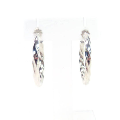 Tiffany & Co Tiffany & Co Volume Twisted Edge Hoop Earrings