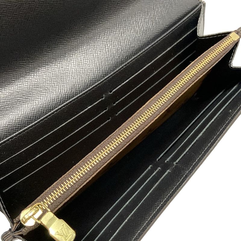 Louis Vuitton Monogram Reverse Long Wallet Portefeuille Sarah M80726 Monogram