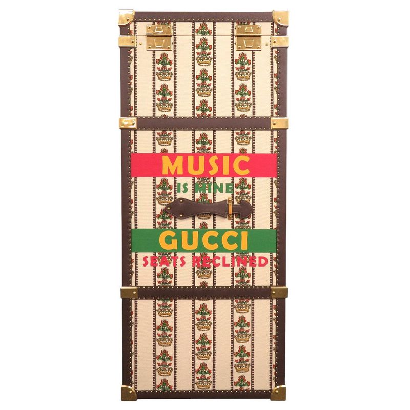 Gucci Savoy Gucci 100 Music 194058 100th Anniversary Trunk Wardrobe Canvas