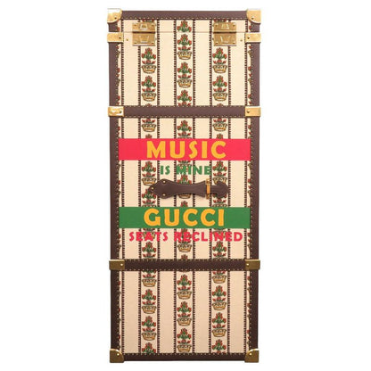 Gucci Savoy Gucci 100 Music 194058 100th Anniversary Trunk Wardrobe Canvas