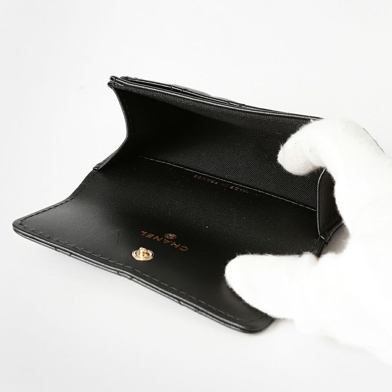 Chanel Card Case CARD CASE Black