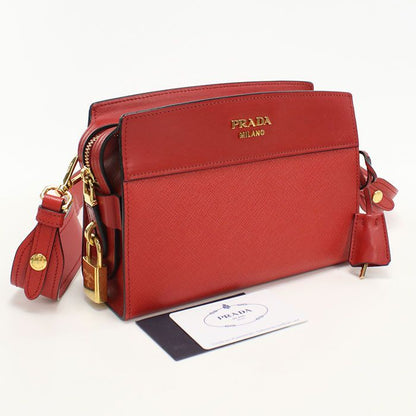 Prada Saffiano Leather 1bh043 Crossbody Shoulder Bag Leather Women