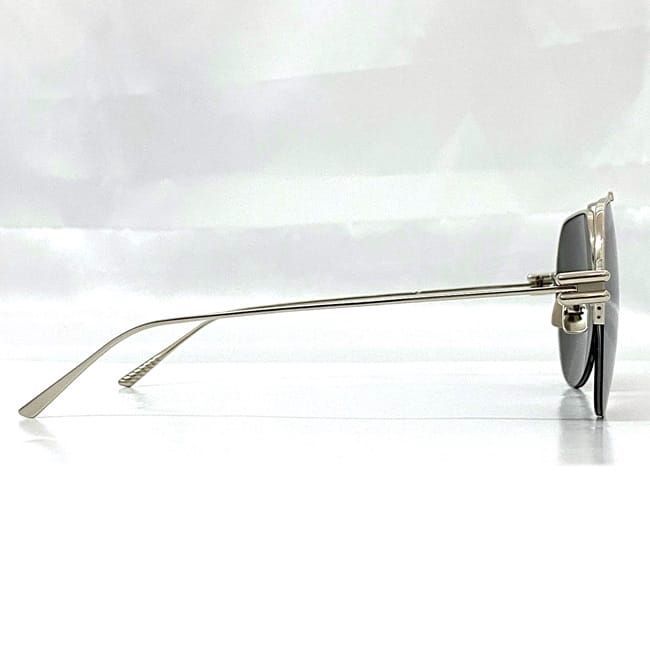 Bottega Veneta Sunglasses F21476 Silver Gray Mirror