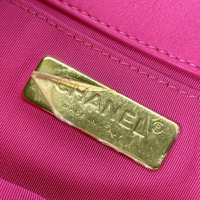 Chanel Waist Pouch Chanel 19 Pink Chain Belt / Flap Bag / 3 Color Hardware