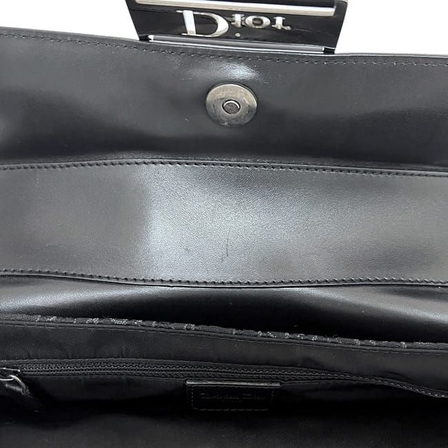 Christian Dior Shoulder Bag Street Chic Black
