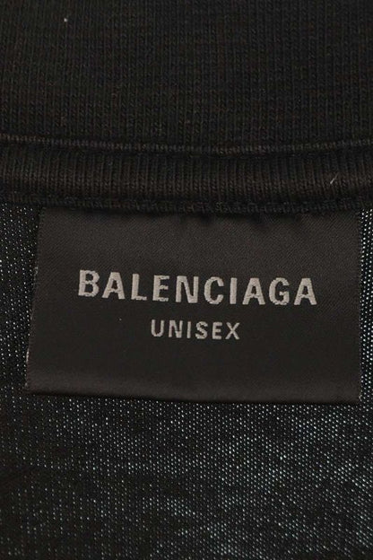 Balenciaga 764235 Tpvk1 Medium Fit Logo Embroidered T-shirt Men's S