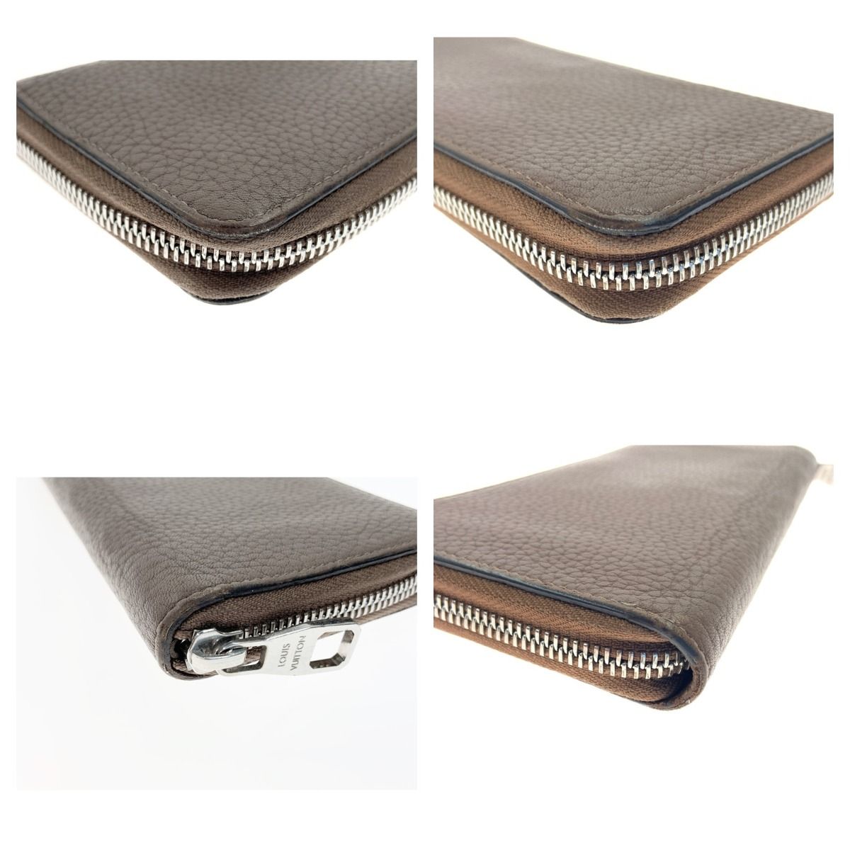 Louis Vuitton Zippy Wallet Vertical Taurillon Leather Long Wallet Leather