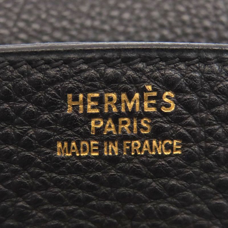 Hermes Birkin 35 Gold Hardware Handbag Fjord Women