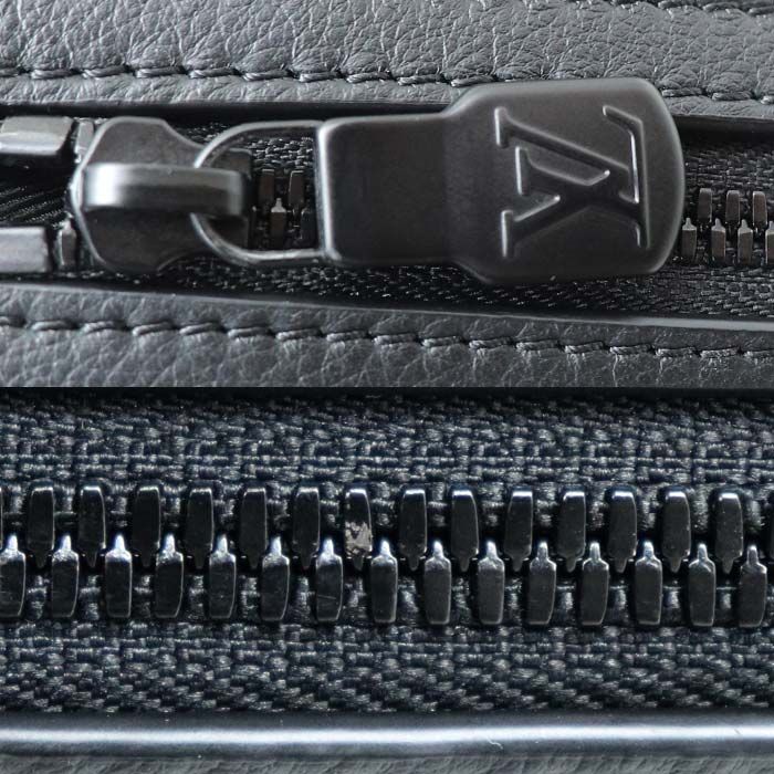 Louis Vuitton Helmet Bag Handbag Monogram Shadow Black M46554 IC Chip Unisex