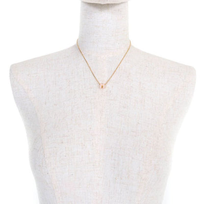 Hermes Pop H MINI Pop H MINI March 2024 Purchase Hpendant Necklace Gold Pink