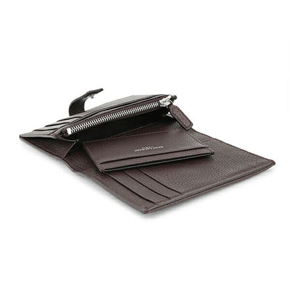 Saint Laurent Bifold Wallet Compact Wallet Bordeaux