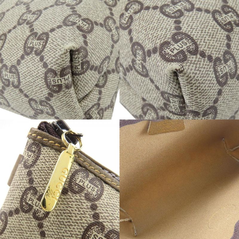 Gucci Second Bag GG Plus Beige Clutch Bag Pouch Ladies Women Gucci