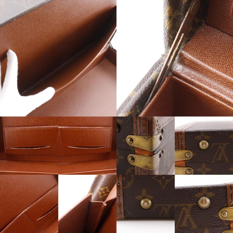 Louis Vuitton President Vintage Attaché Case M53012 Monogram Canvas Brown