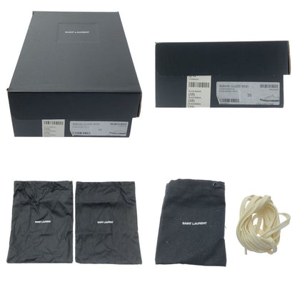 Saint Laurent Paris - Malibu Low Cut Sneakers - 35 - White - Women's