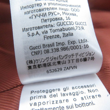 Gucci 652629 649337 100% Wool Logo Patterned Vest And Jacket 2-piece Ensemble