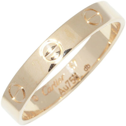 Cartier Ring 18K Yellow Gold Love Ring Small Model Love Wedding Ring Mini Love