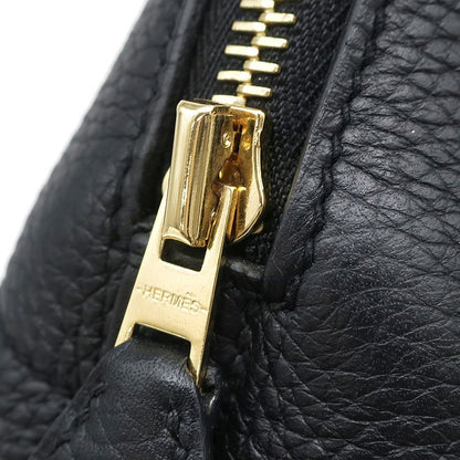 Hermes 2way Bag Bolide 31 Taurillon Clemence Black Gold Hardware Black Handbag
