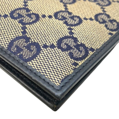 Gucci 135592 Sherry Line Fold Gauthenticity Card Case Pass Case Business Card