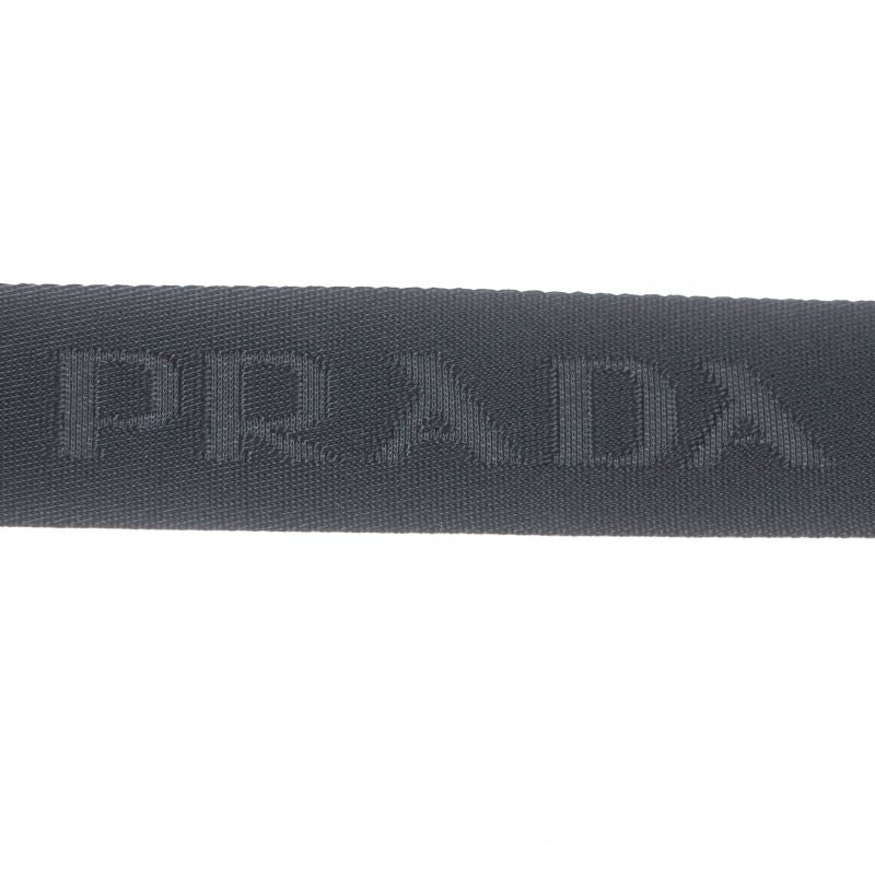 Prada 2vh133 Re-nylon Nylon Saffiano Leather Triangle Logo Triangle Plate