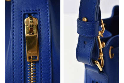 Saint Laurent Shoulder Bag Handbag Saint Laurent Bag Emmanuelle Blue 340240 YSL