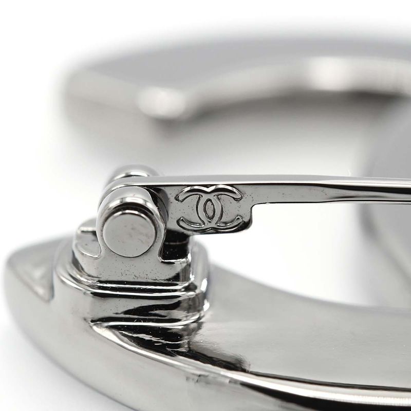 Chanel Brooch Metal Coco Mark Clover Pattern A24S 14.6g Accessories Box Bag