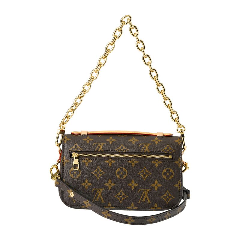 Louis Vuitton Pochette Metis EW Brown Handbag