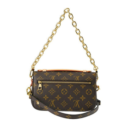 Louis Vuitton Pochette Metis EW Brown Handbag