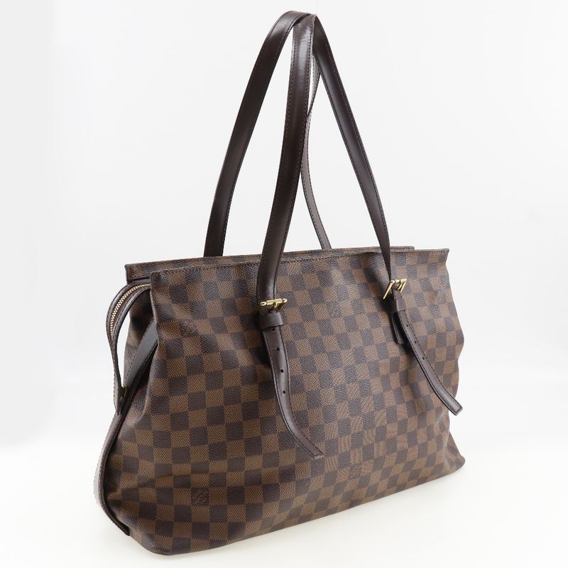 Louis Vuitton Chelsea N51119 Damier Canvas Th0055 Unisex Shoulder Bag