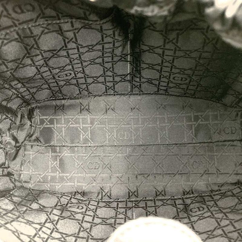 DIOR Handbag Black Maris Pearl Handbag Nylon Women