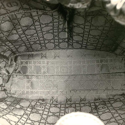 DIOR Handbag Black Maris Pearl Handbag Nylon Women