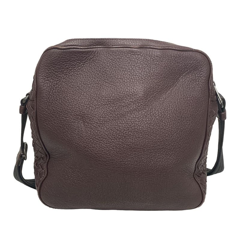 Bottega Veneta Shoulder Bag - Dark Brown Leather