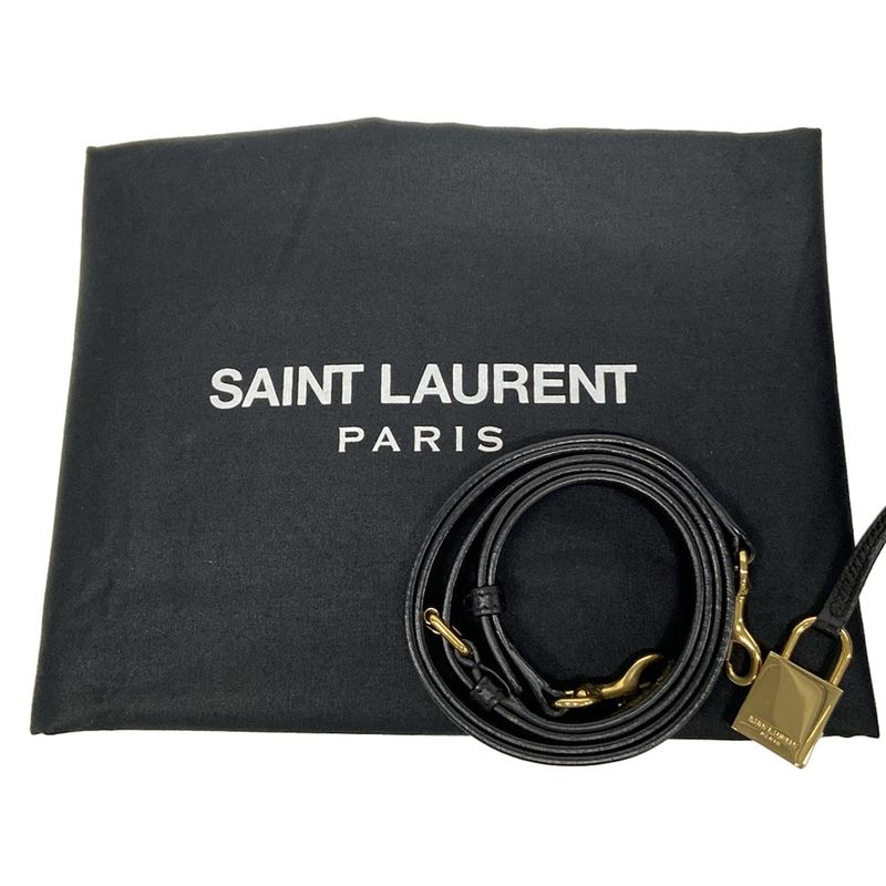 Saint Laurent Paris Handbag Sac De Jour Baby 421859 Black Leather