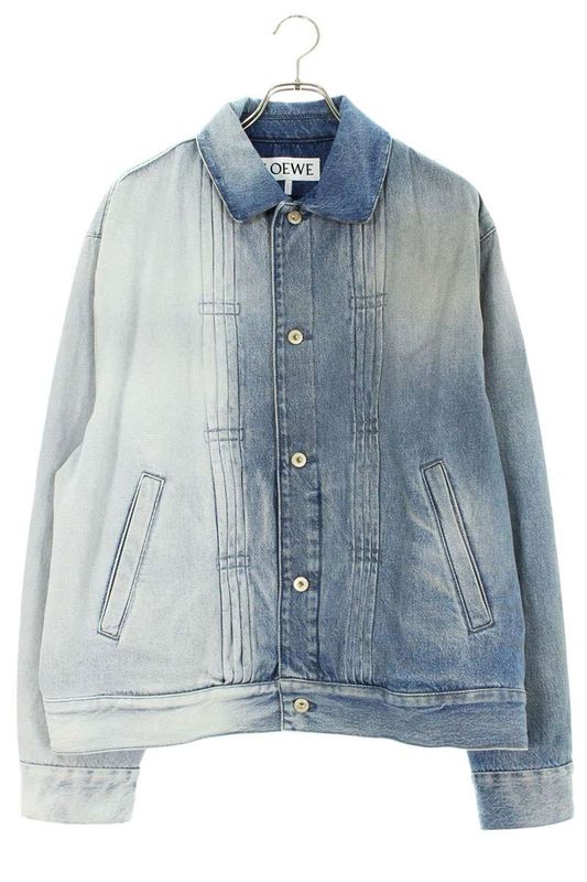 Loewe 25SS H526y50w31 Gradient Denim Jacket Men's 50