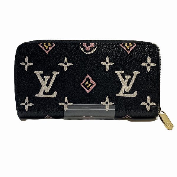 Louis Vuitton Monogram Wild At Heart Zippy Wallet M80683 Long Wallet Women